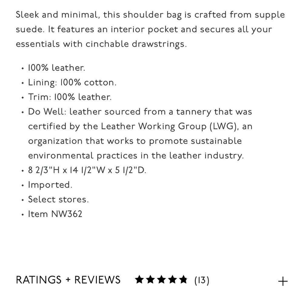 Madewell drawstring shoulder bag - Picture 2 of 7